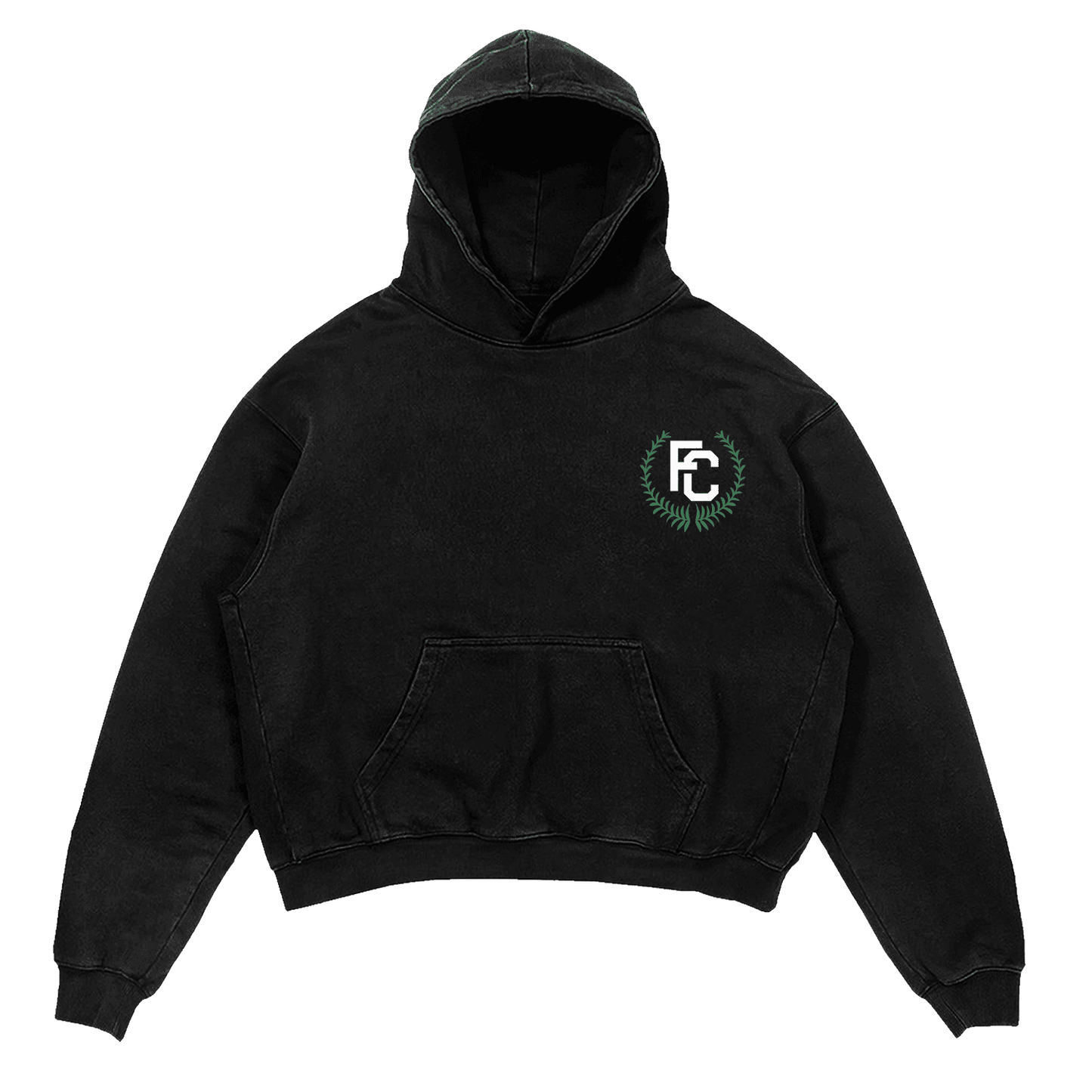 Hoodie Full Court - Black