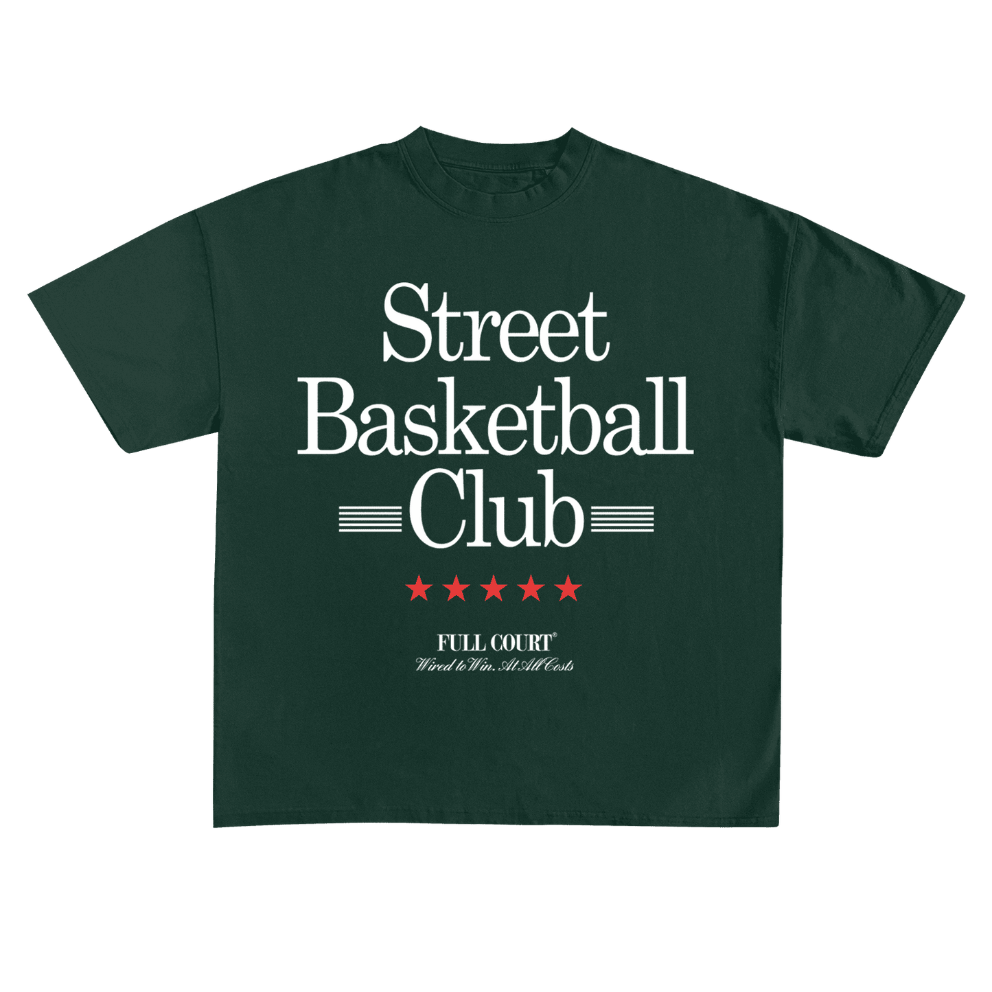 T-Shirt Street Basketball Club - Verde