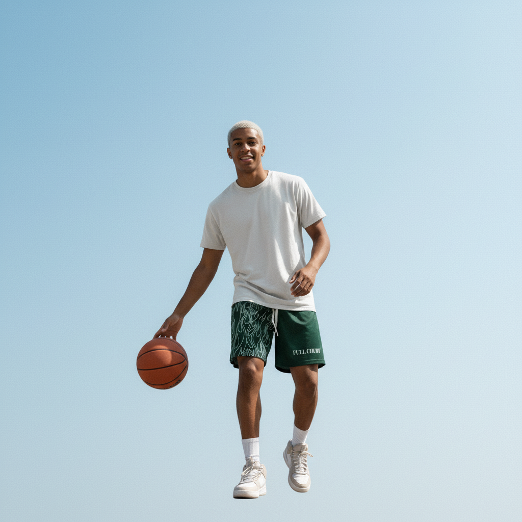 Basketball Shorts - Flames