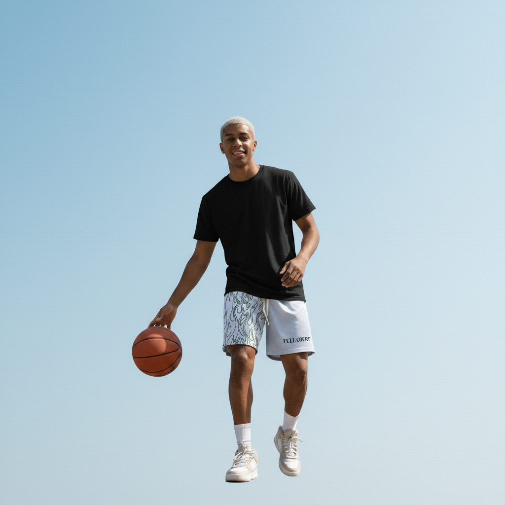 Basketball Shorts - Flames